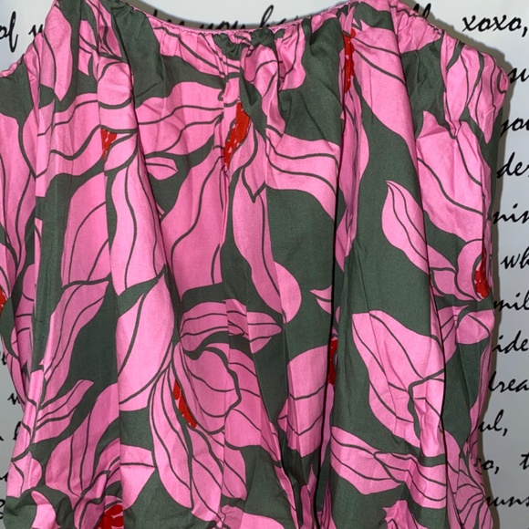 COREY LYNN CALTER TIE-SHOULDER TIERED MIDI DRESS - Picture 6 of 12